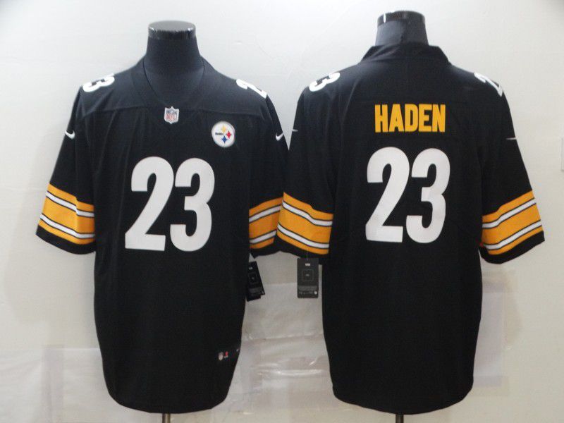Men Pittsburgh Steelers #23 Haden Black Nike Limited Vapor Untouchable NFL Jerseys->pittsburgh steelers->NFL Jersey
